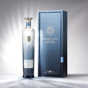 Flecha Azul Tequila by Charmaine Choi Showcases Elegant Packaging for Heritage Spirits