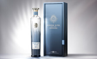 Flecha Azul Tequila by Charmaine Choi Showcases Elegant Packaging for Heritage Spirits