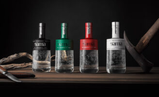 Gama Gin’s Vibrant Identity and Packaging by Kind Inspired by Norwegian Heritage