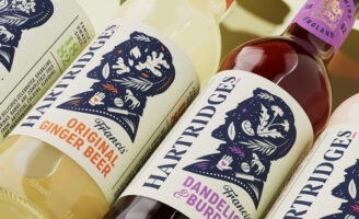 Design Happy Refreshes Hartridges Soft Drinks for Today’s Market with Classic Charm