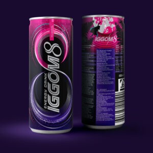 Saeedeh Soltanieh Creates Concept for IGOMM8 Energy Drink