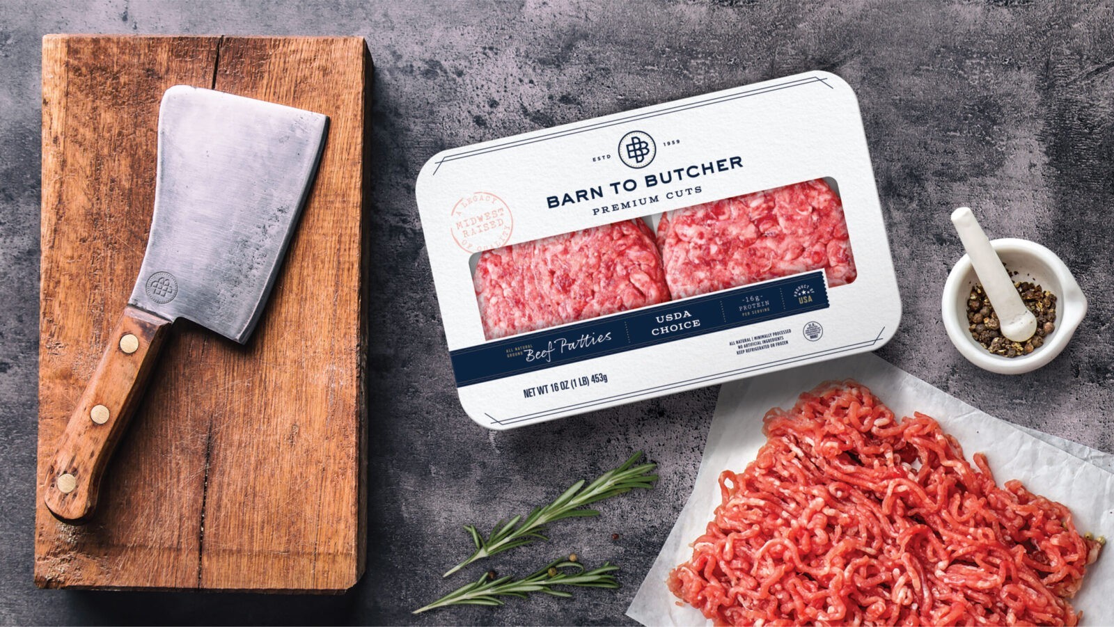 Introducing Barn to Butcher: A New Brand Creation for Retail Stores by Design Resource Center