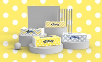 Kleenex Softpack’s Minimalist and Sophisticated Packaging Design Enhances Modern Home Aesthetics by bdworkshop