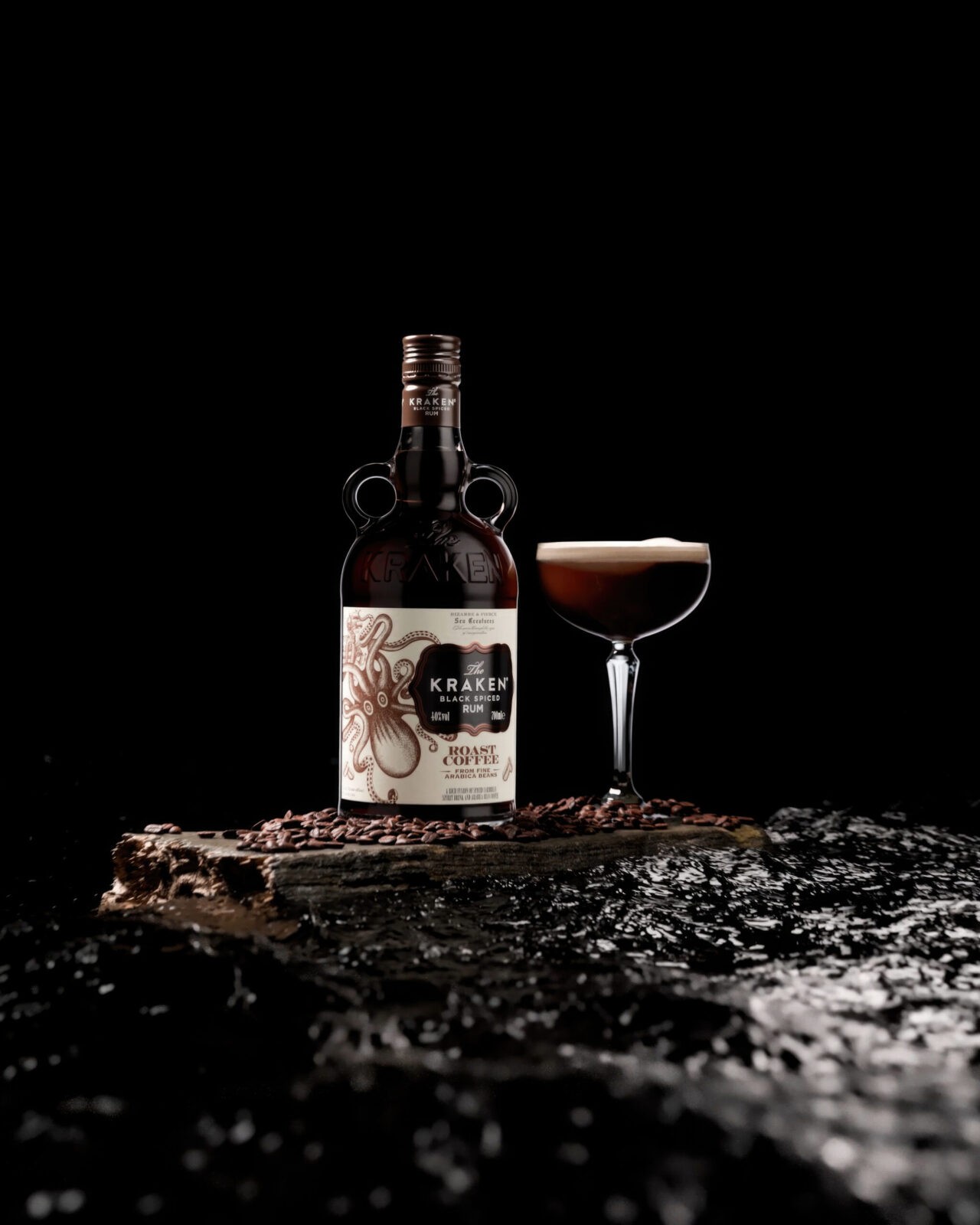 Where Giants Roam Animates Mythical Magic for Kraken Roast Coffee Rum