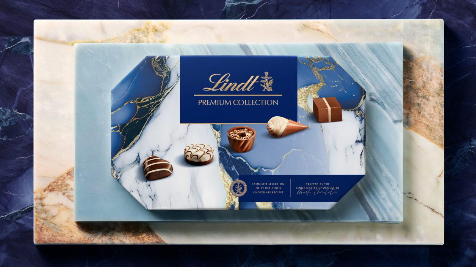 Derek&Eric Elevates Lindt Premium Collection with Marble-Inspired Luxury Packaging