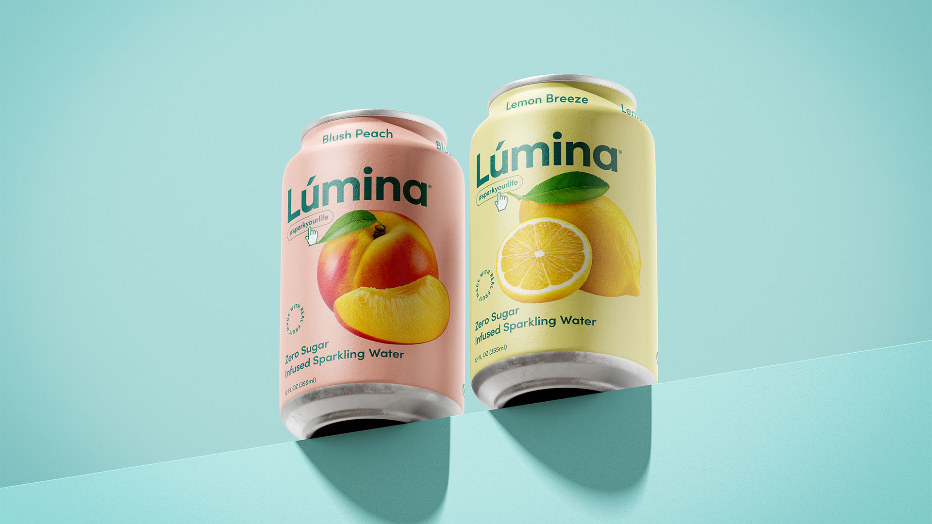 Widarto Impact Create Brand Identity and Packaging Design for Lumina Sparkling Water