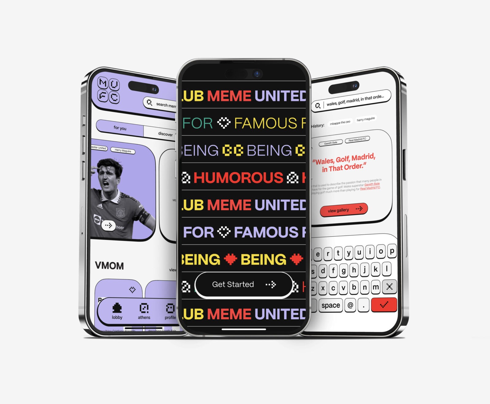 Yaheng Li’s Student Digital Design Concept for Meme United Football Club