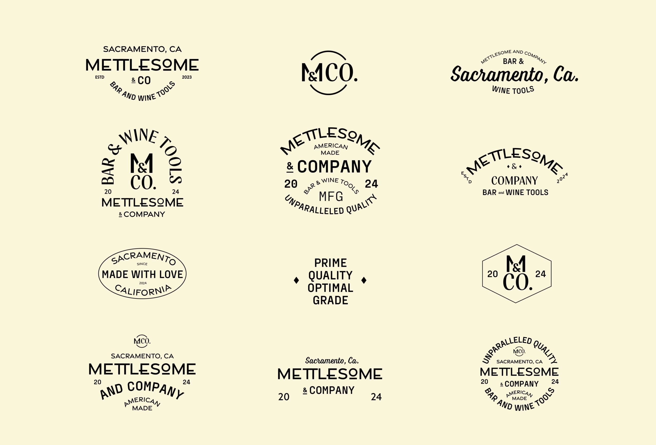 Mettlesome’s American Vintage Packaging Design by Student Lina Guerrero Elevates American Bar Tools for Modern Mixologists