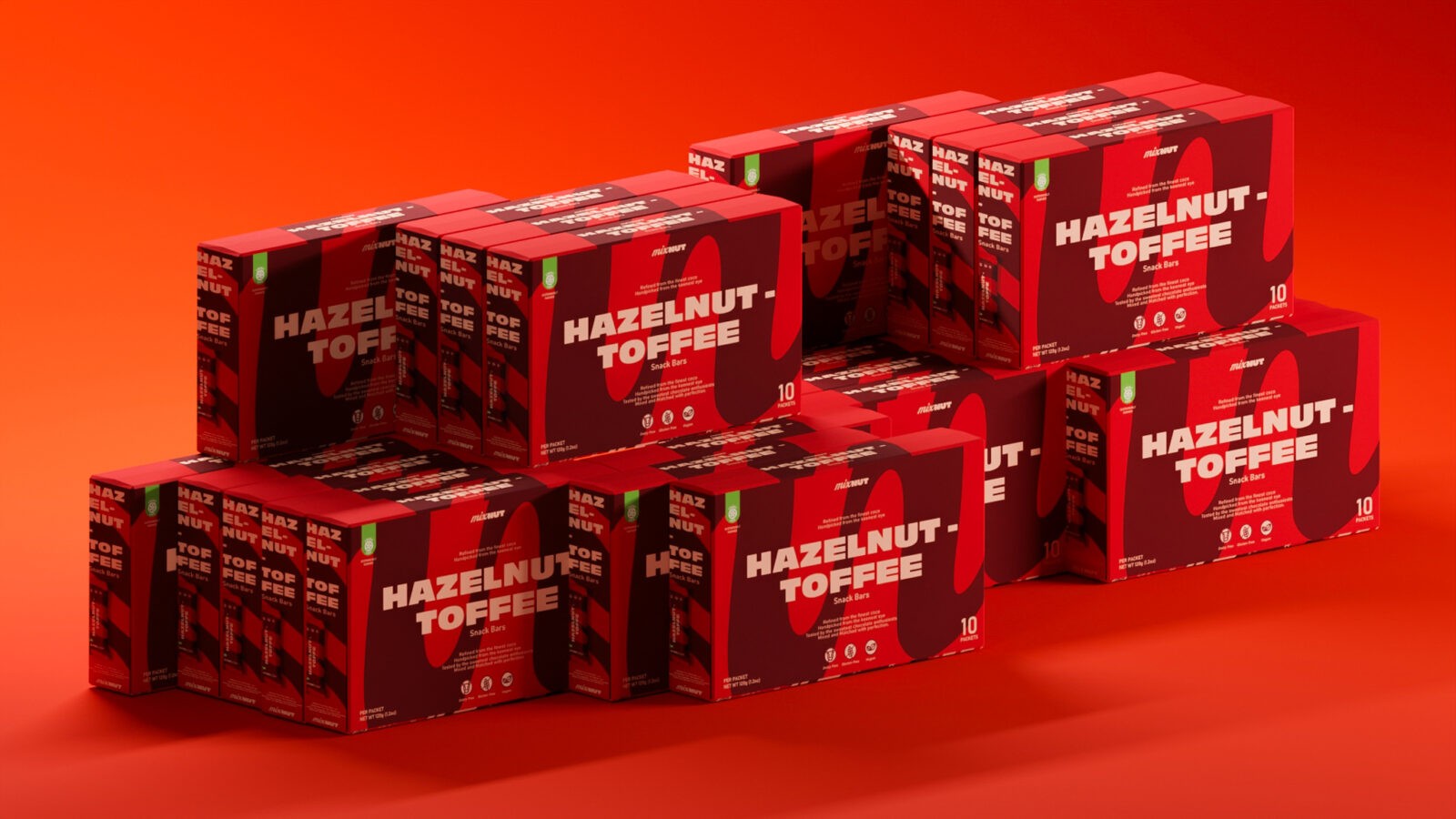 Mixnut Visual Identity and Packaging by Vlado Bjelis