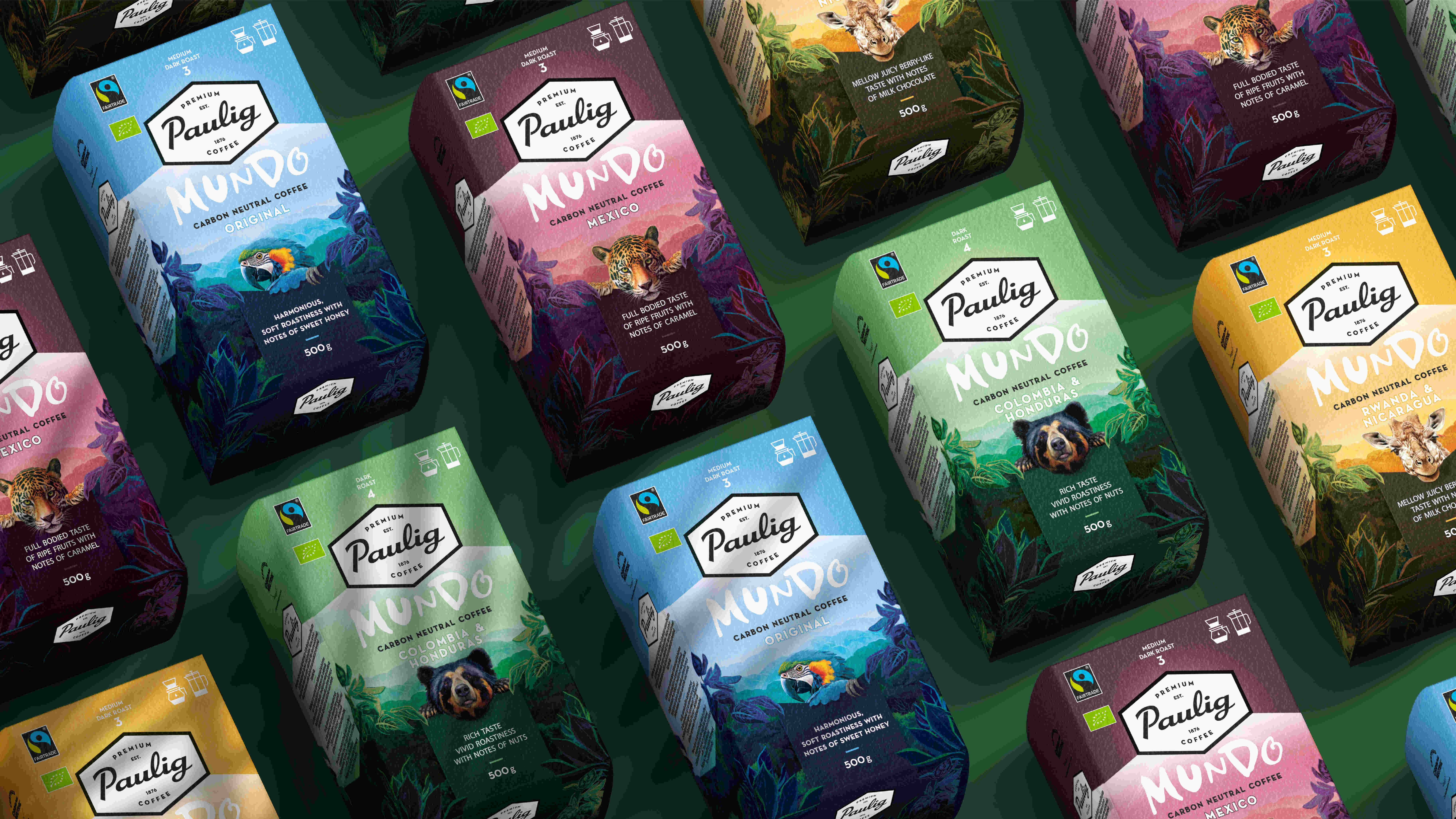 Brandon Helps Paulig Coffee Unveil a Bold New Sustainable Coffee Range, Celebrating Origins and Flavour Through Design