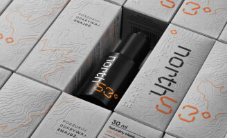 Polish Grooming Brand North53° Champions Sustainable Design with Braille-Enhanced Packaging by Sparrow Design