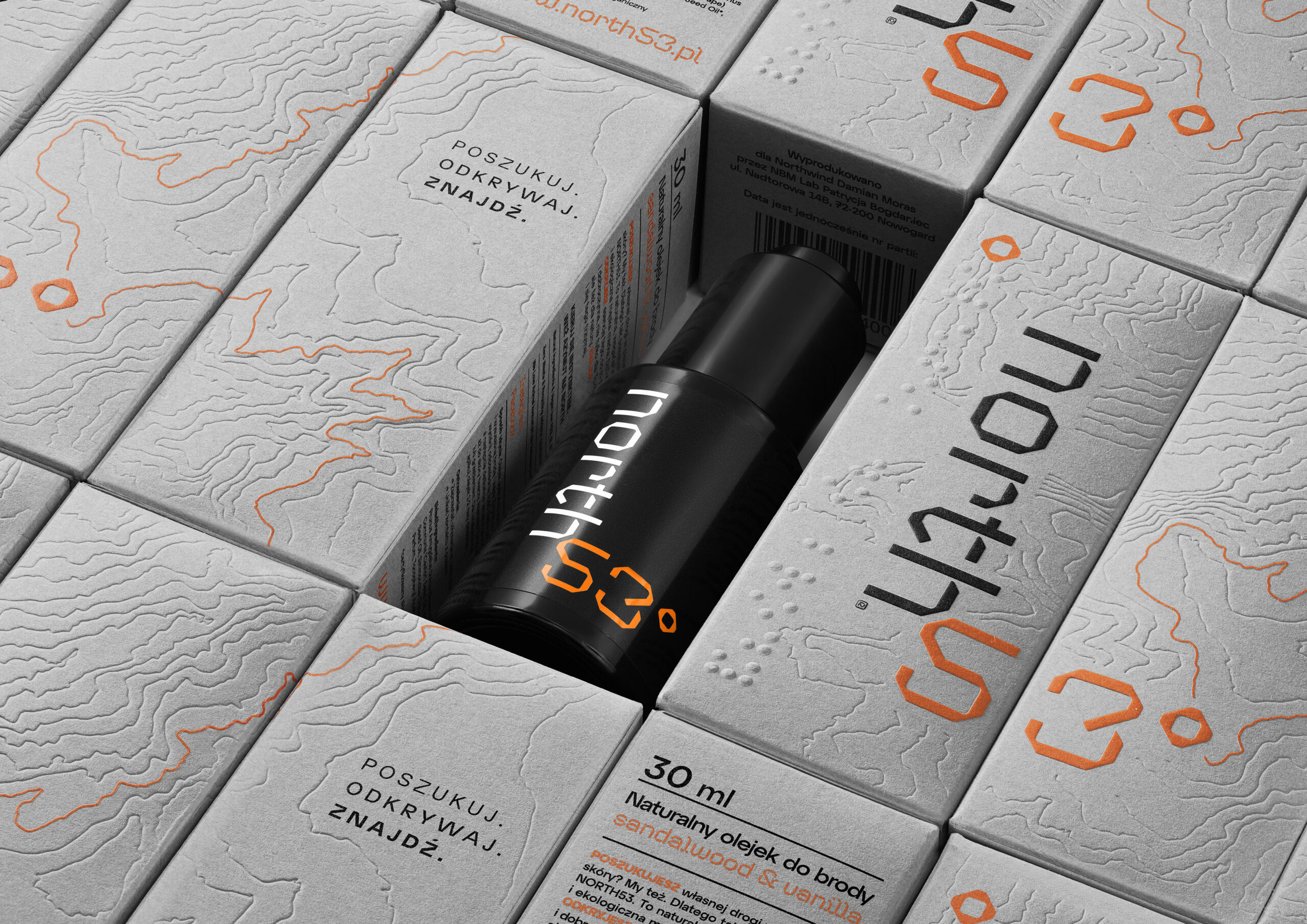 Polish Grooming Brand North53° Champions Sustainable Design with Braille-Enhanced Packaging by Sparrow Design