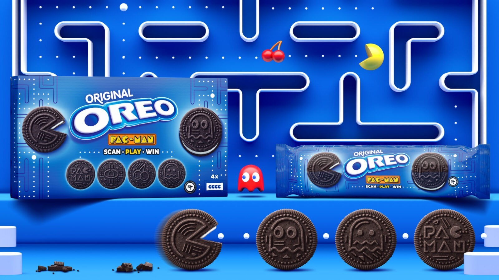 The Otherly Transforms Oreo x PAC-MAN Collaboration into Limited-Edition Packaging Delight