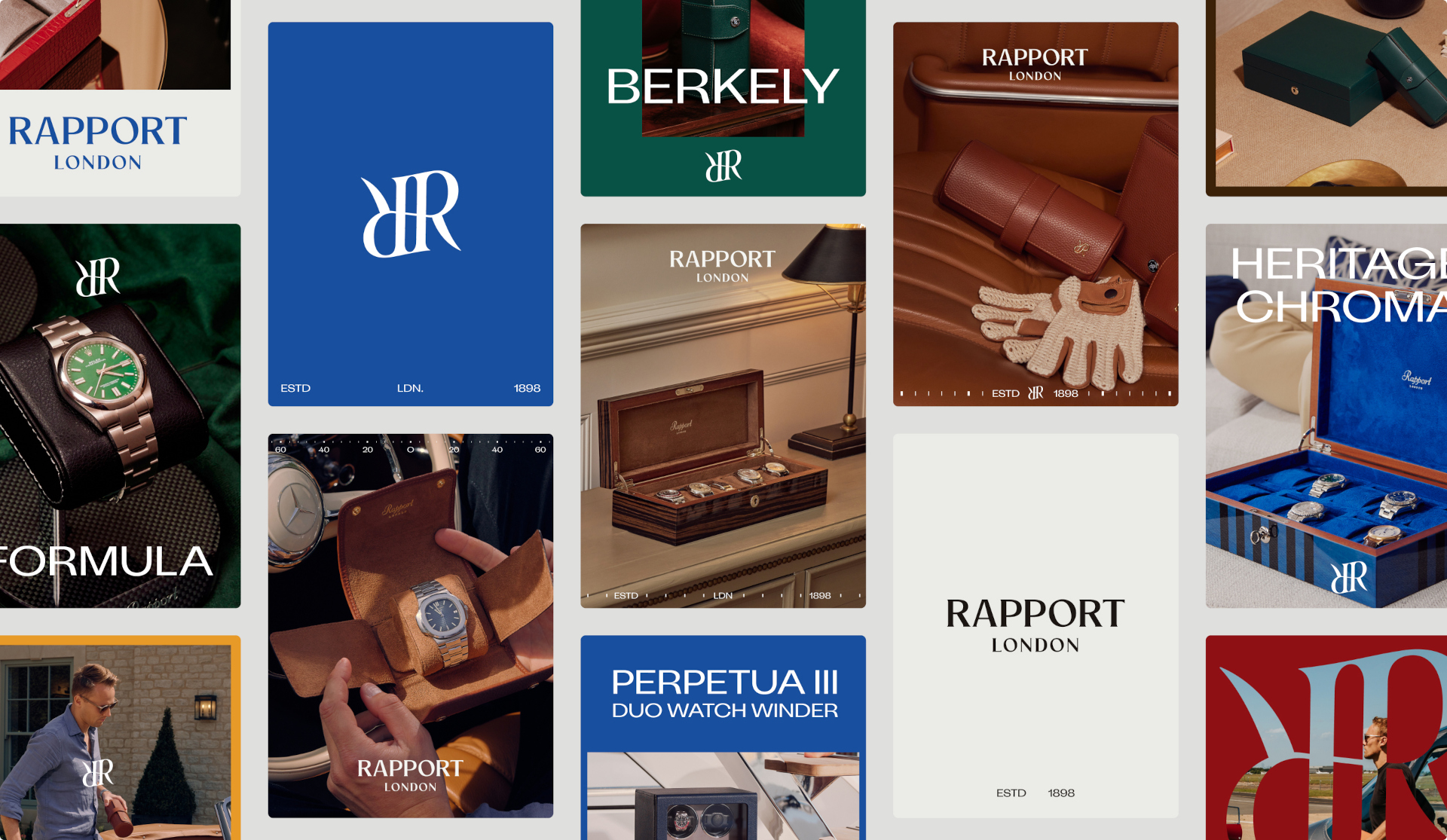 Rapport London Brand Design by Signifly