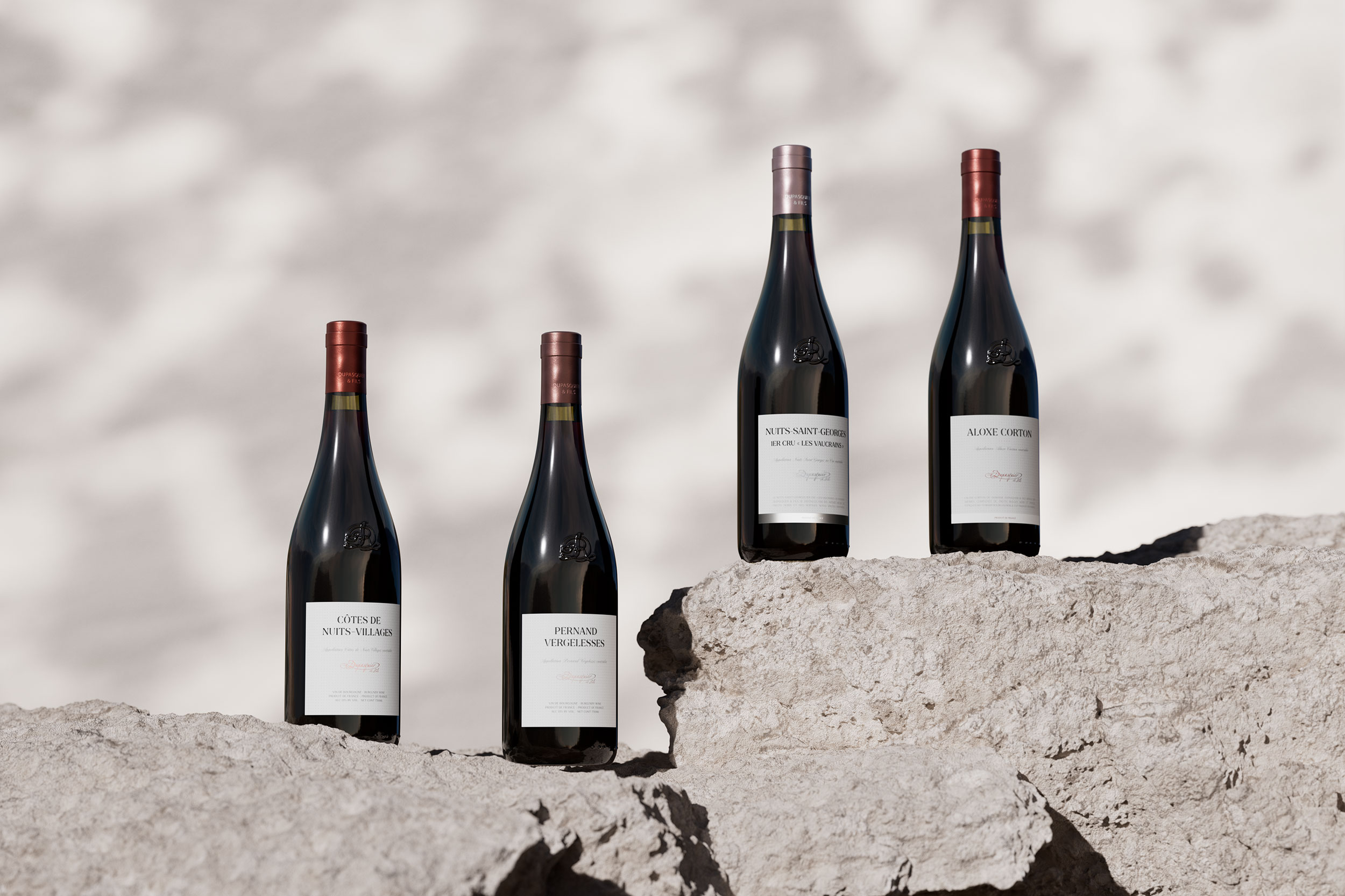 Studio Boam Designs Distinctive Wine Labels for Dupasquier & Fils’ Premium Wines