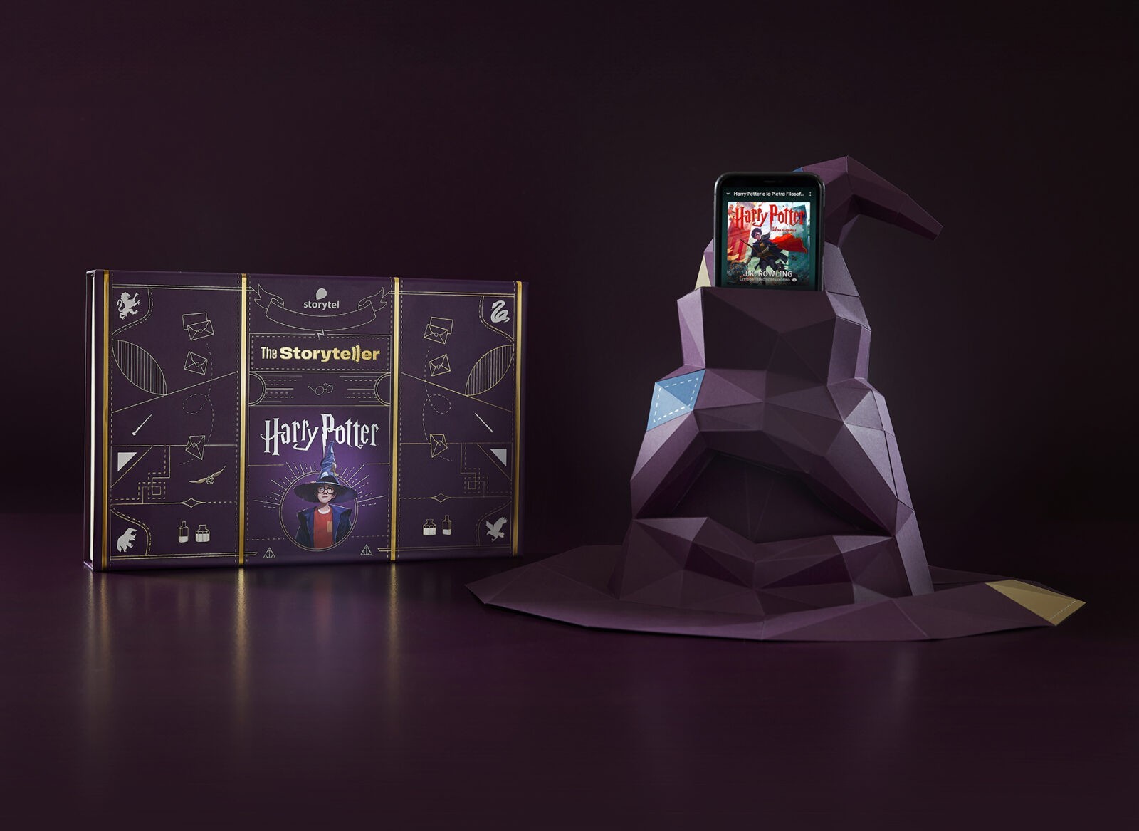 Storytel’s Unique Sorting Hat Amplifier Turns Audiobook Streaming Into a Tangible Experience