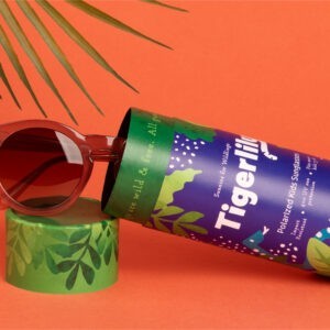 Playful Packaging Design for Tigerlily Sunglasses by Student Sarah Minarik