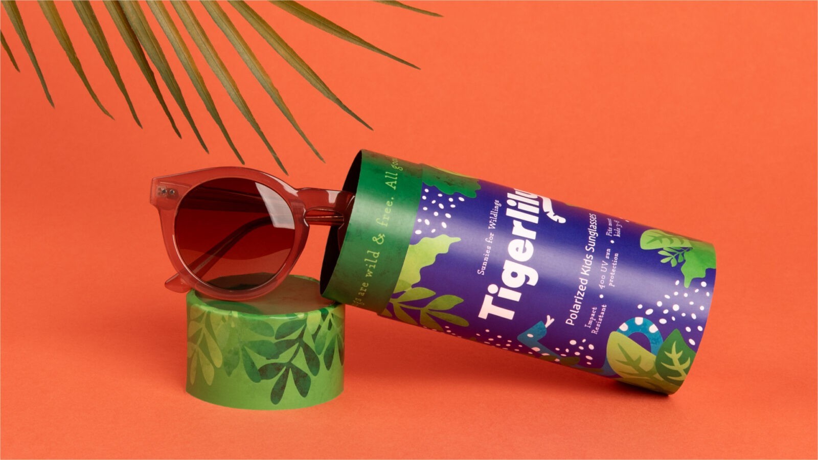 Playful Packaging Design for Tigerlily Sunglasses by Student Sarah Minarik