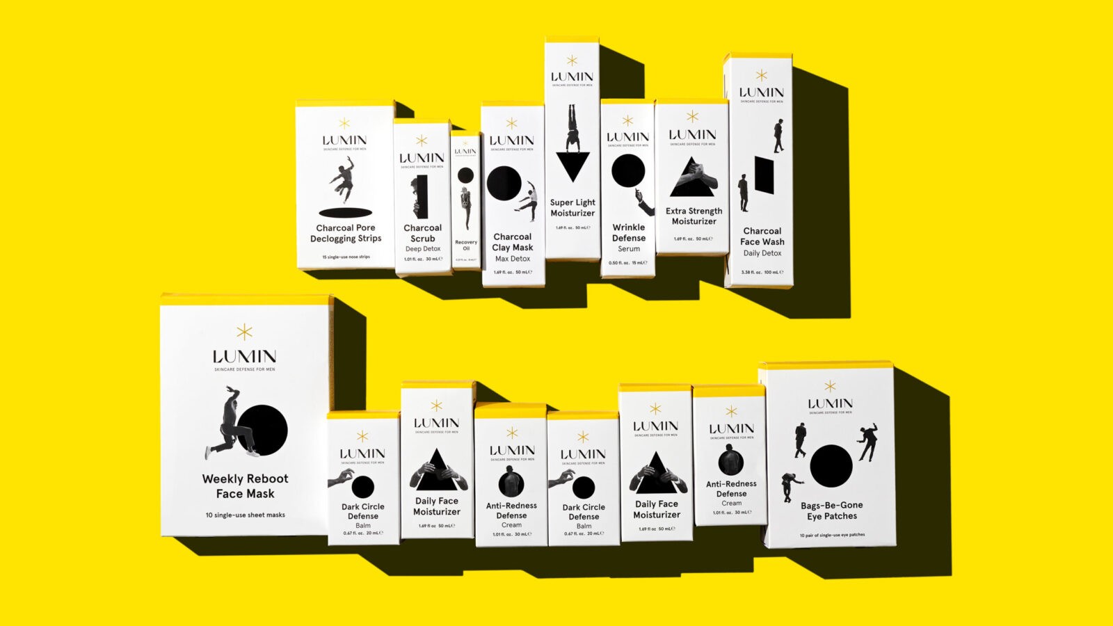 Pond Design Reimagines Male Skincare with Lumin’s New Brand Identity