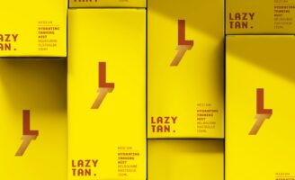 Lazy Tan Branding by Derek&Eric: Revolutionizing Sunless Tanning with Contemporary Style