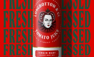 Elevating Tomato Juice Branding: Derek&Eric’s Playful Premium Redesign for Longbottom & Co