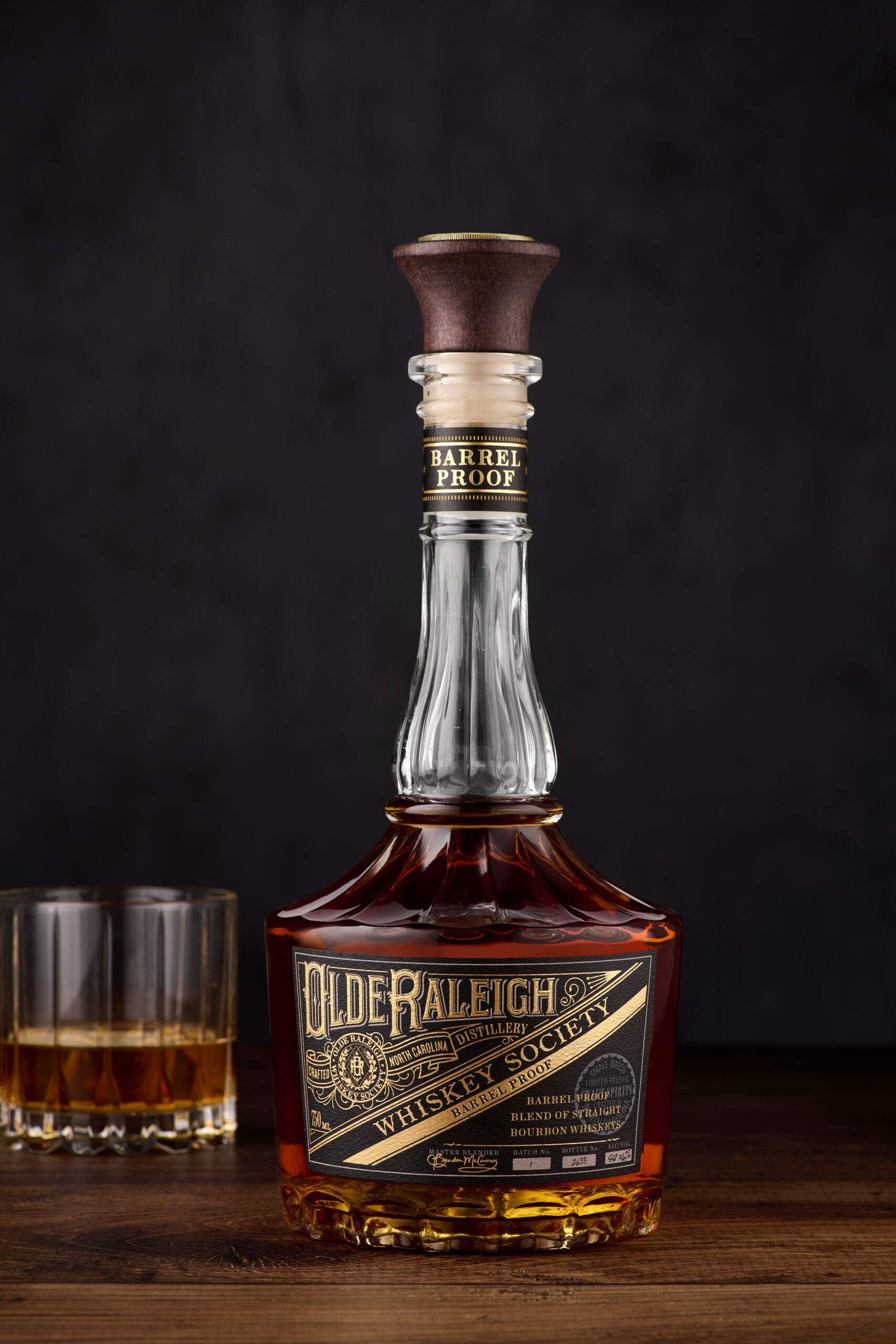 CF Napa Elevates Olde Raleigh Distillery’s Barrel Proof Whiskey Packaging with Timeless Elegance