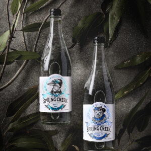 Spring Creek Daylesford’s Premium Bottled Water Design Pays Tribute to Local History by Motor Brand Design