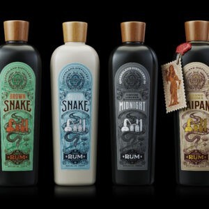 Snake Rum – A Series of Labels for a New Range of Rums from Queensland Distillery Co. by Srdjan Vidakovic