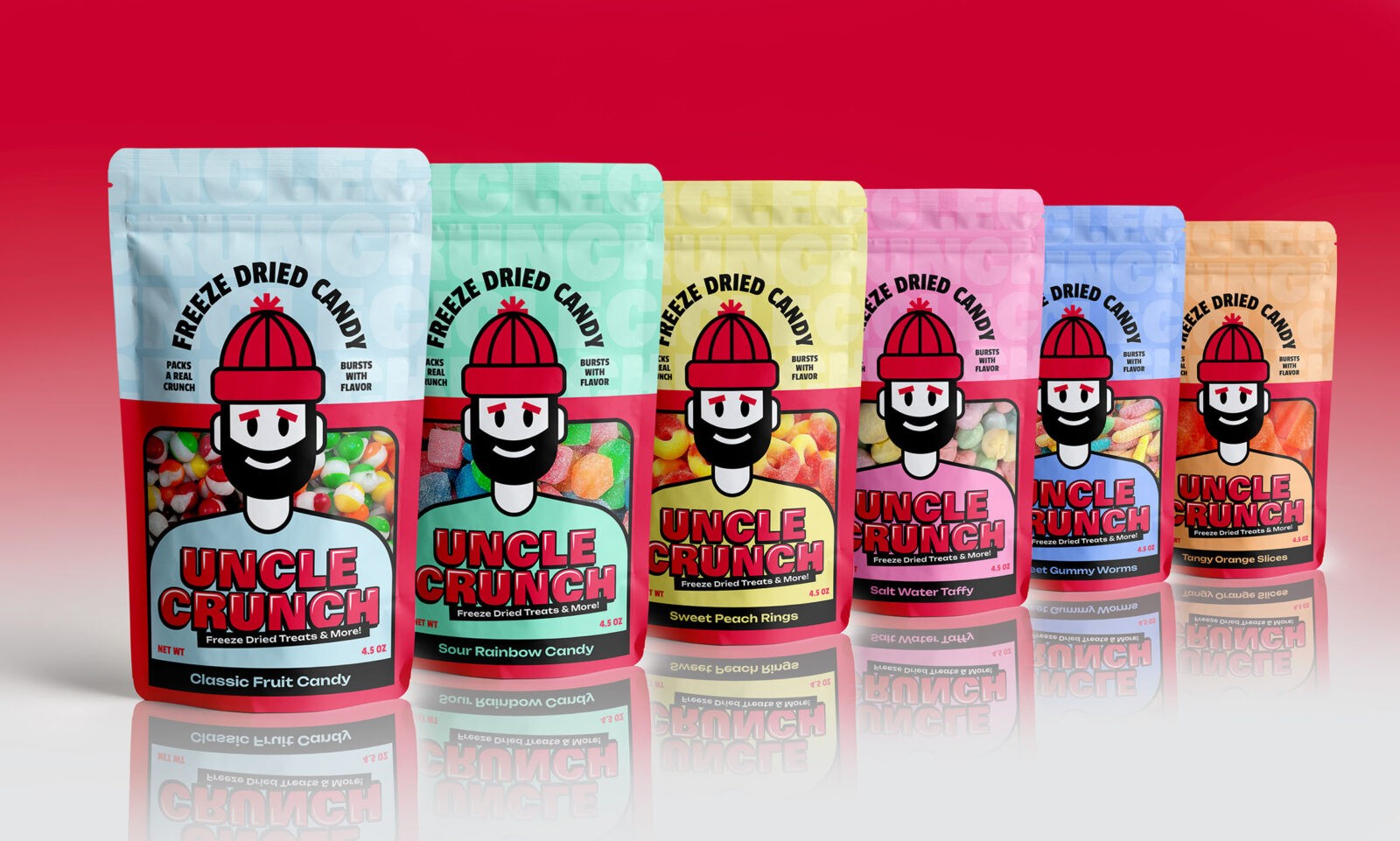 Creative Chameleon Studio Creates a Retro-Inspired Brand Identity for Uncle Crunch