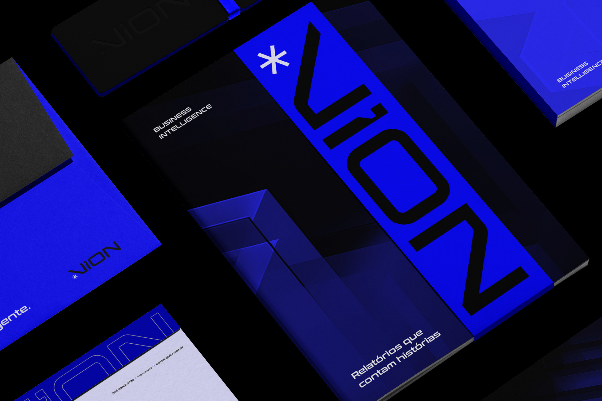 Vion Business Intelligence Branding by 268 Estúdio Design