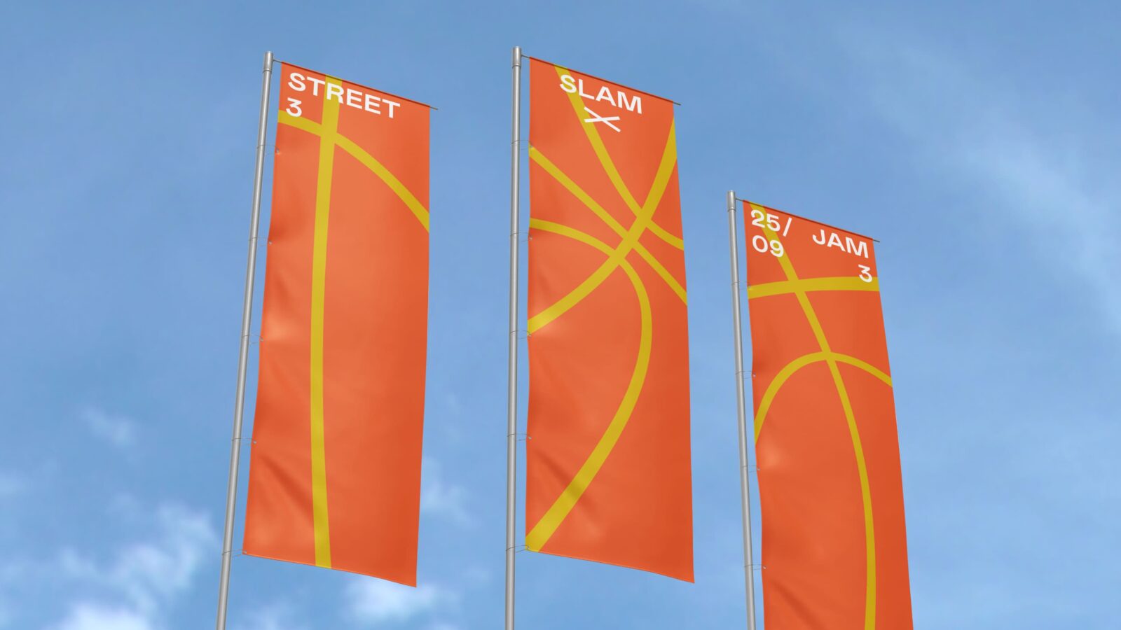 Student Brand Design Concept for Streetball Competition “Street Slam Jam”