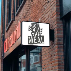 God Save the Meal Themed Bar Brings Punk Typography and Music-Inspired Menus to Life by Student Anna Morgunova