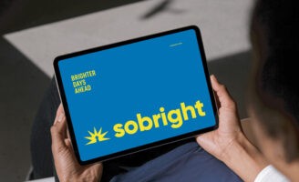 Sobright Recovery and Rehabilitation Branding with a Rising Sun Logo That Symbolizes Hope and New Beginnings