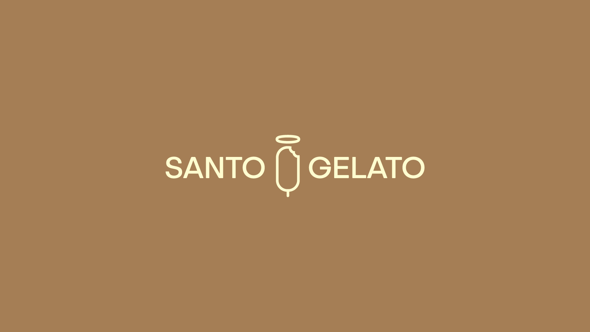 Agência BUD Creates Santo Gelato Brand Design