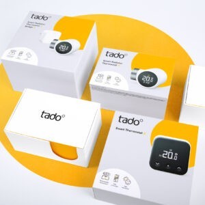 Brandpack Agency Creates Structural and Graphic Packaging Design for tado’s Smart Home