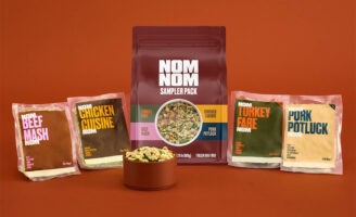 Nom Nom’s Fresh Packaging Design that Elevates Dog Food Branding for Online Retail