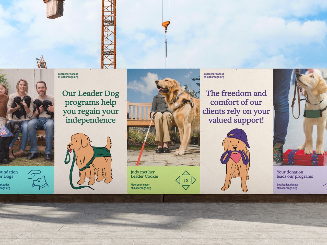 Navya Arora’s Empathetic Rebrand for Leader Dogs for the Blind Inspires Action