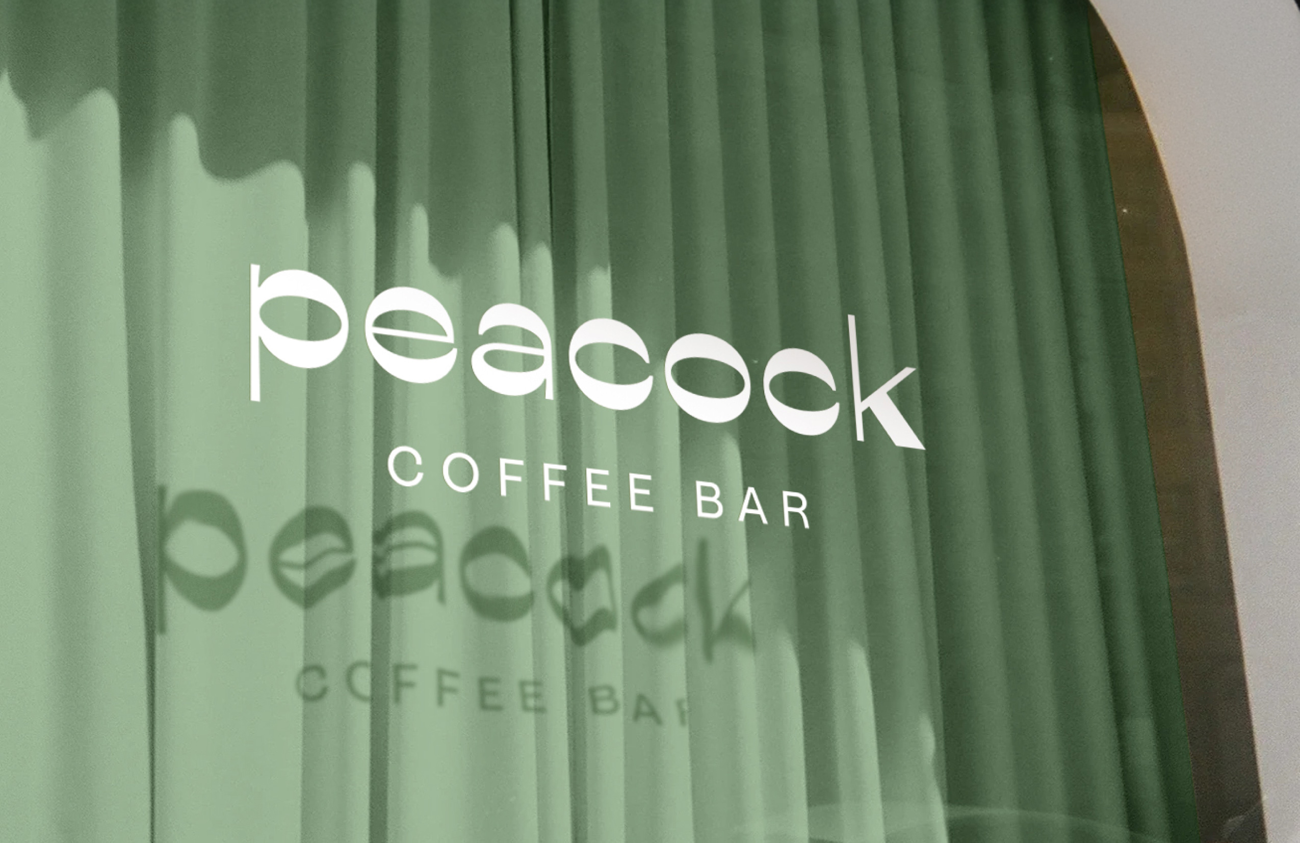 Peacock Coffee Bar’s Art Deco Identity Redefined by Pacheco.Design