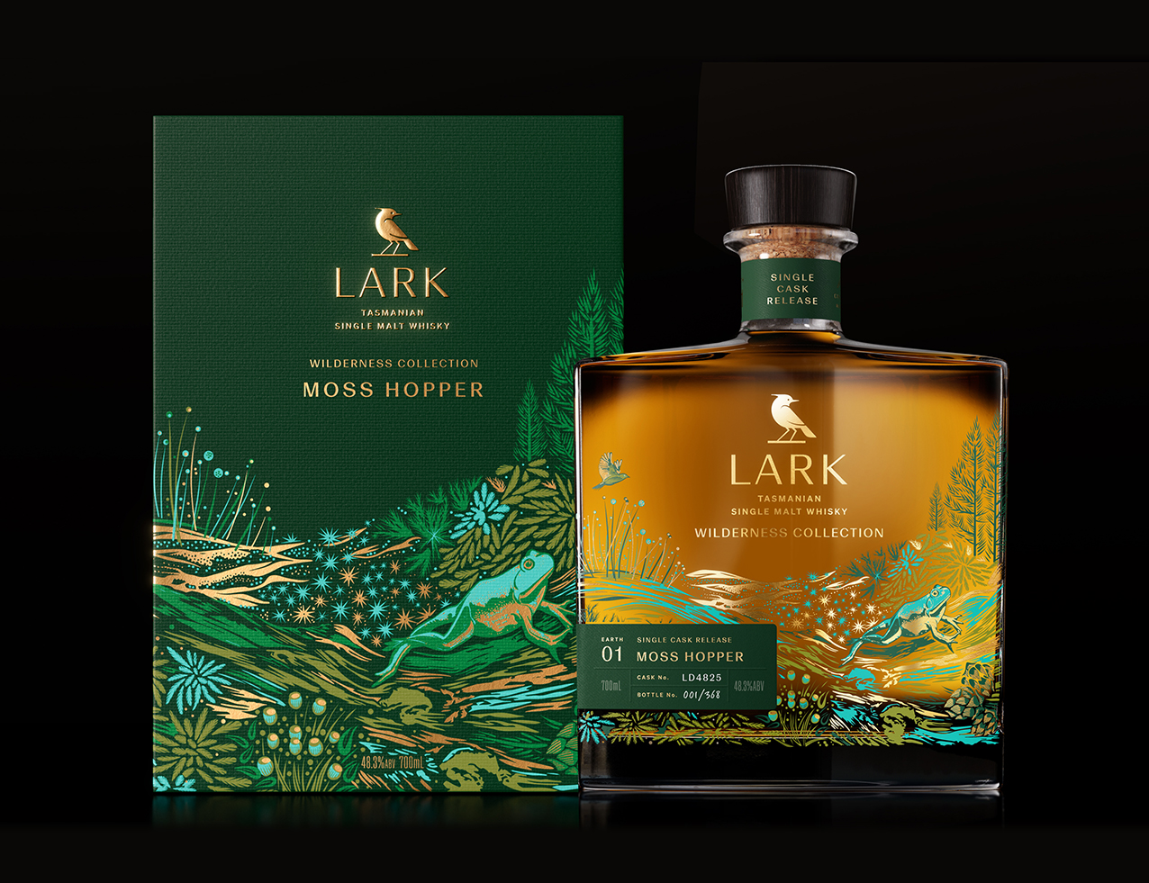 Clay Andrews Captures Tasmania’s Essence in Lark’s Limited-Edition Packaging