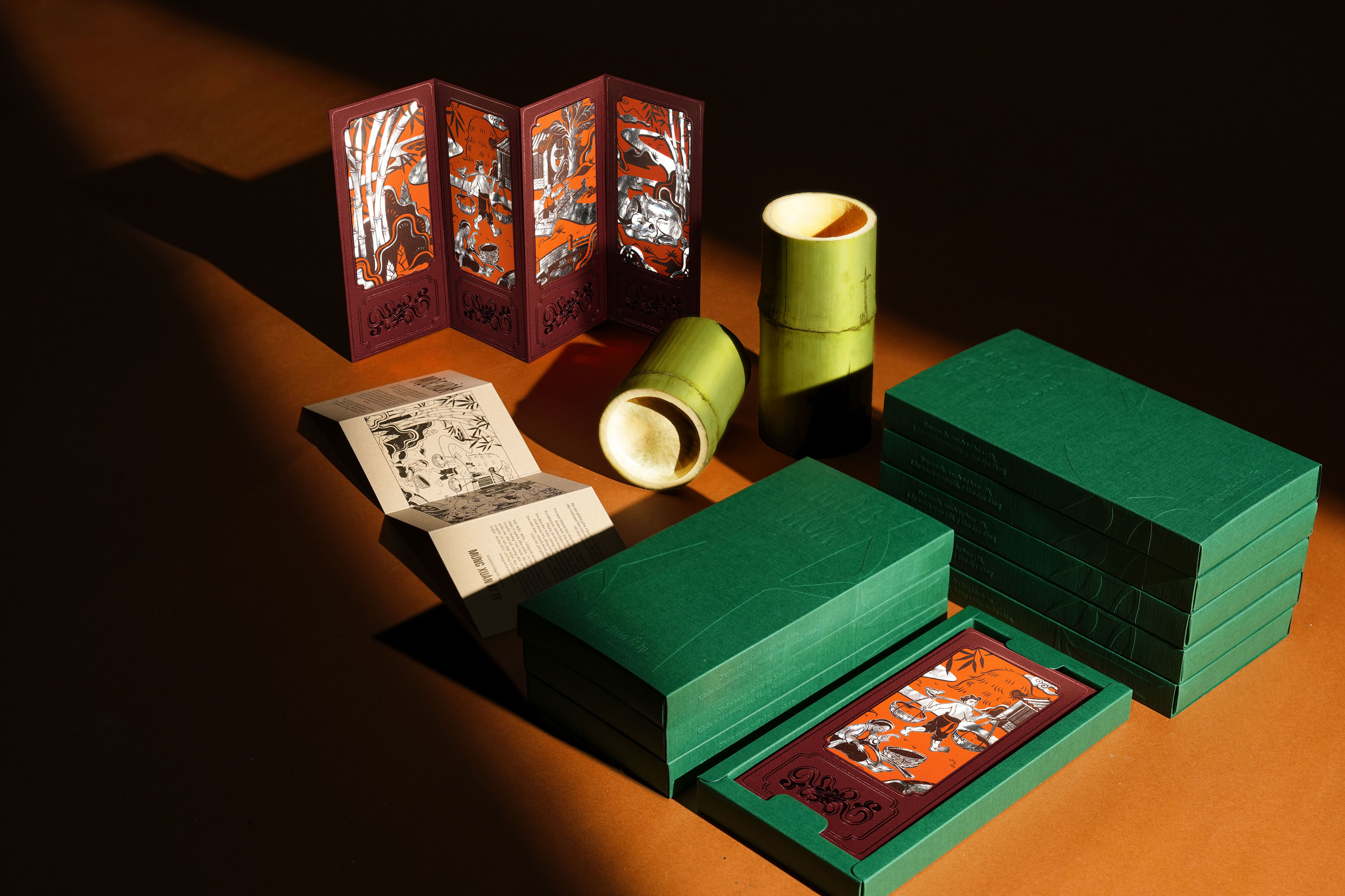 Mộc Hòa – A New Year Gift Box Infused with Vietnamese Cultural Essence, Designed by Cillgold Agency