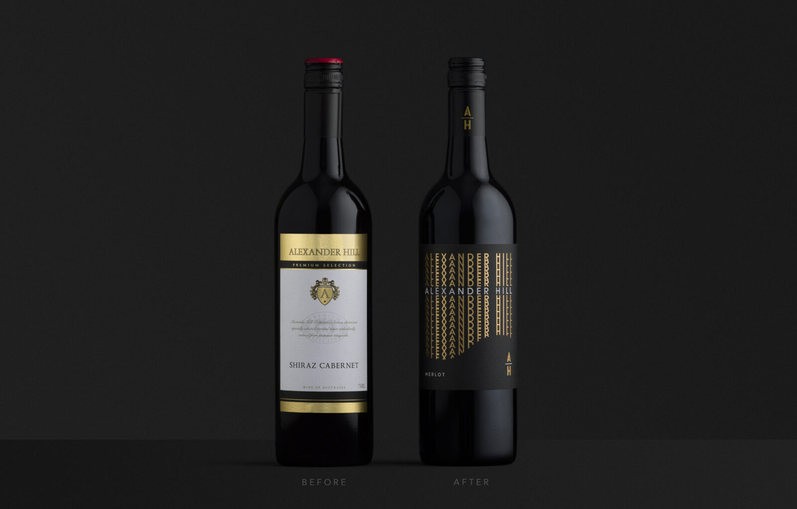 Studio Guild Brings Modern Sophistication to Alexander Hill’s Wine Packaging Design