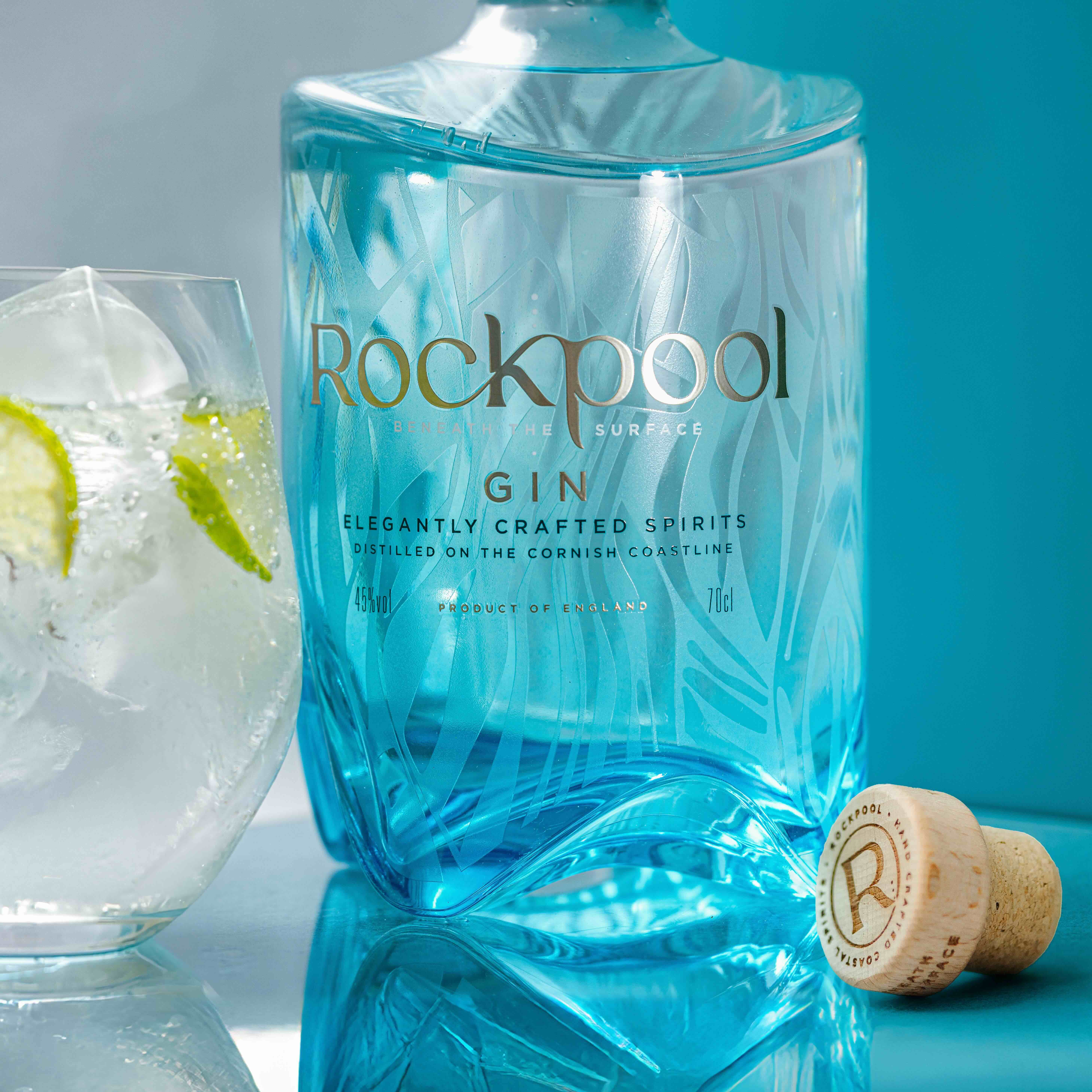 Nude Brand CreationMakes Waves with Packaging Design for New Rockpool Gin