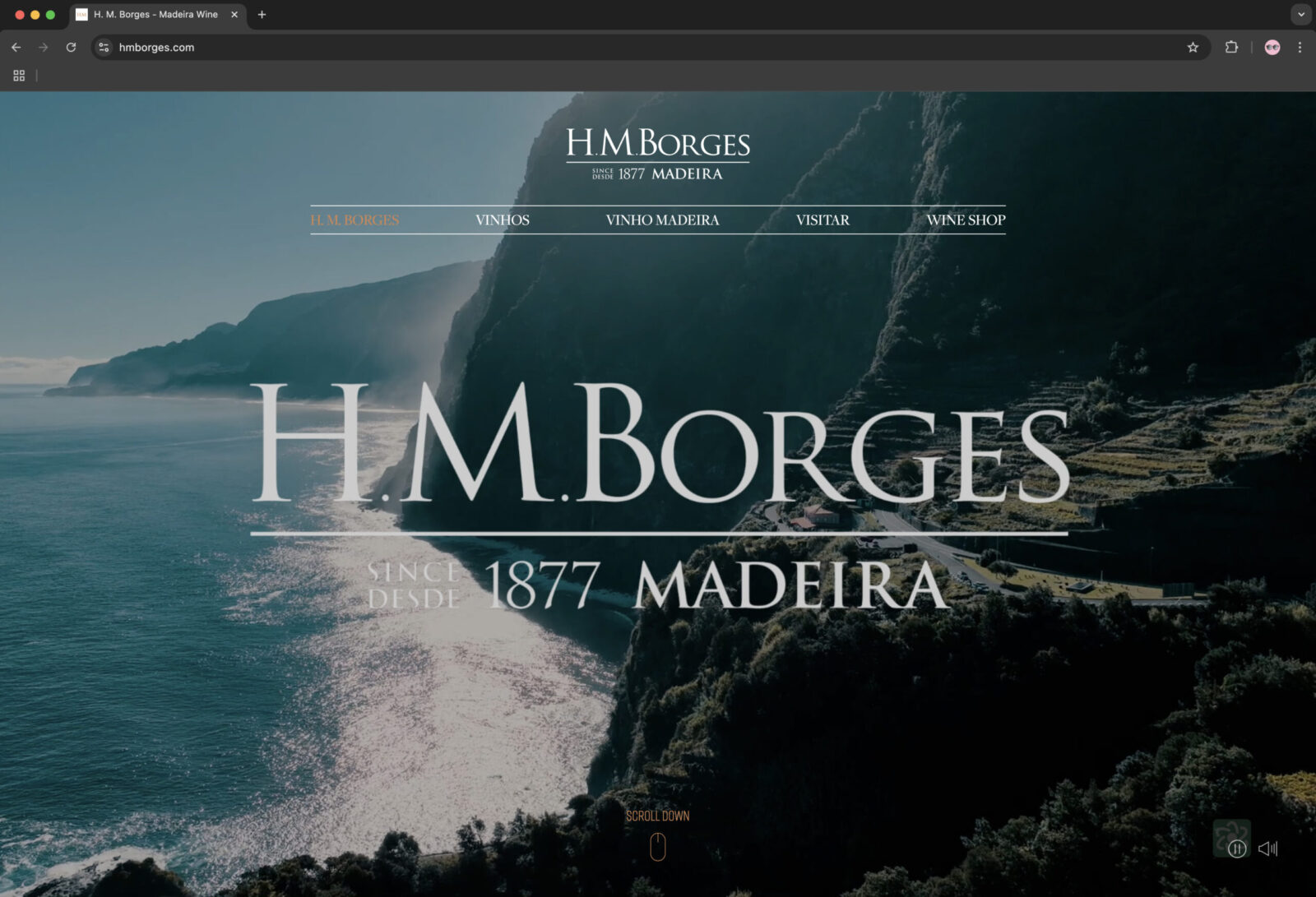 Omdesign Captured the Essence of H.M. Borges’ Legacy in a Modern Website