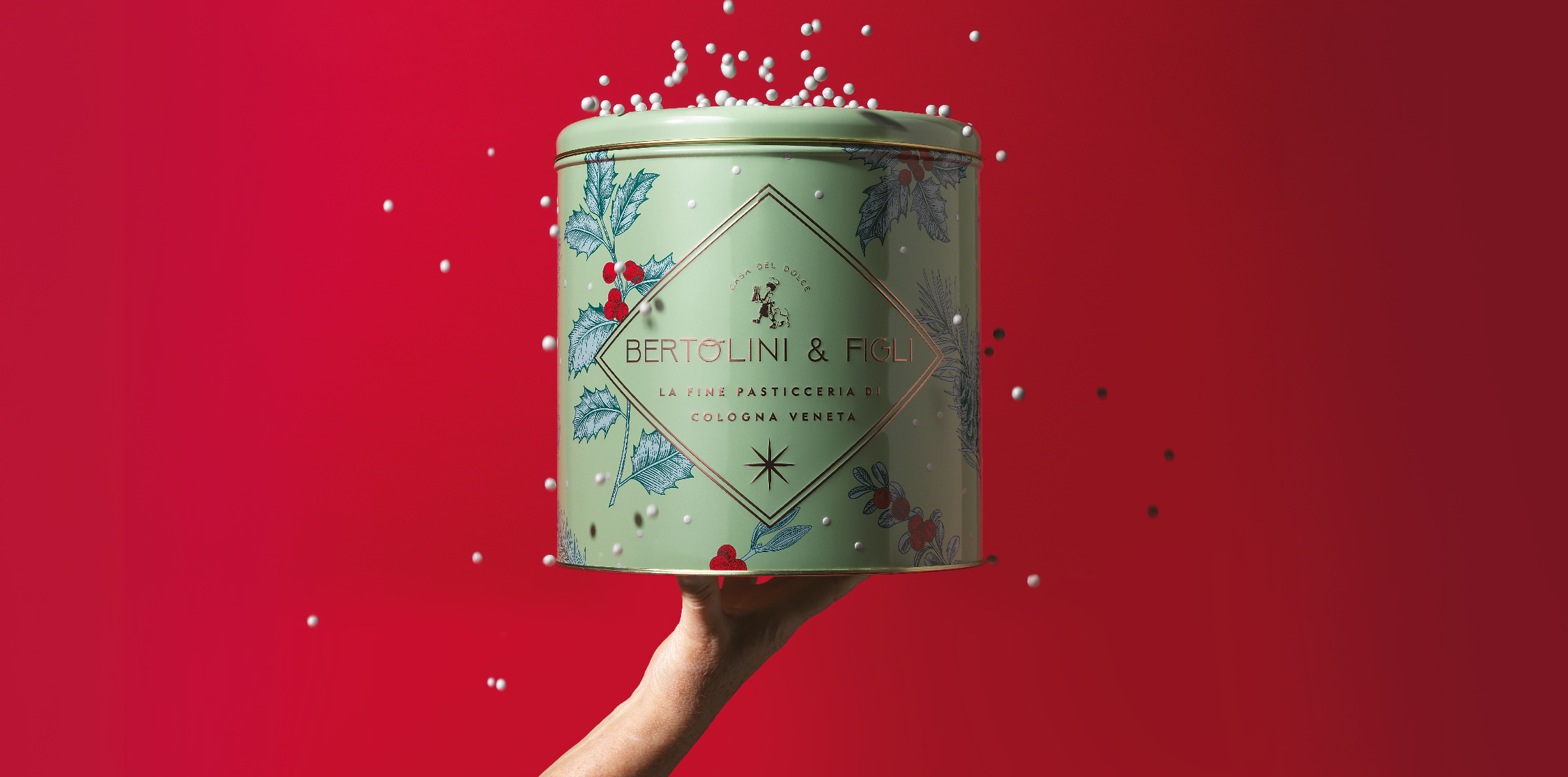 Special Tin for Casa del Dolce Bertolini & Figli Awarded Italian Panettone by Neom