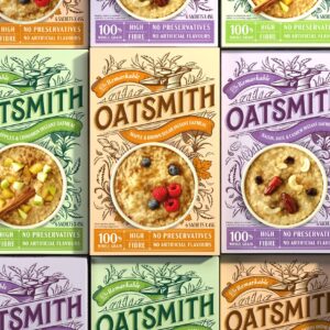 Boundless Brand Design Reinvents Cereal with Premium Packaging for Oatsmith