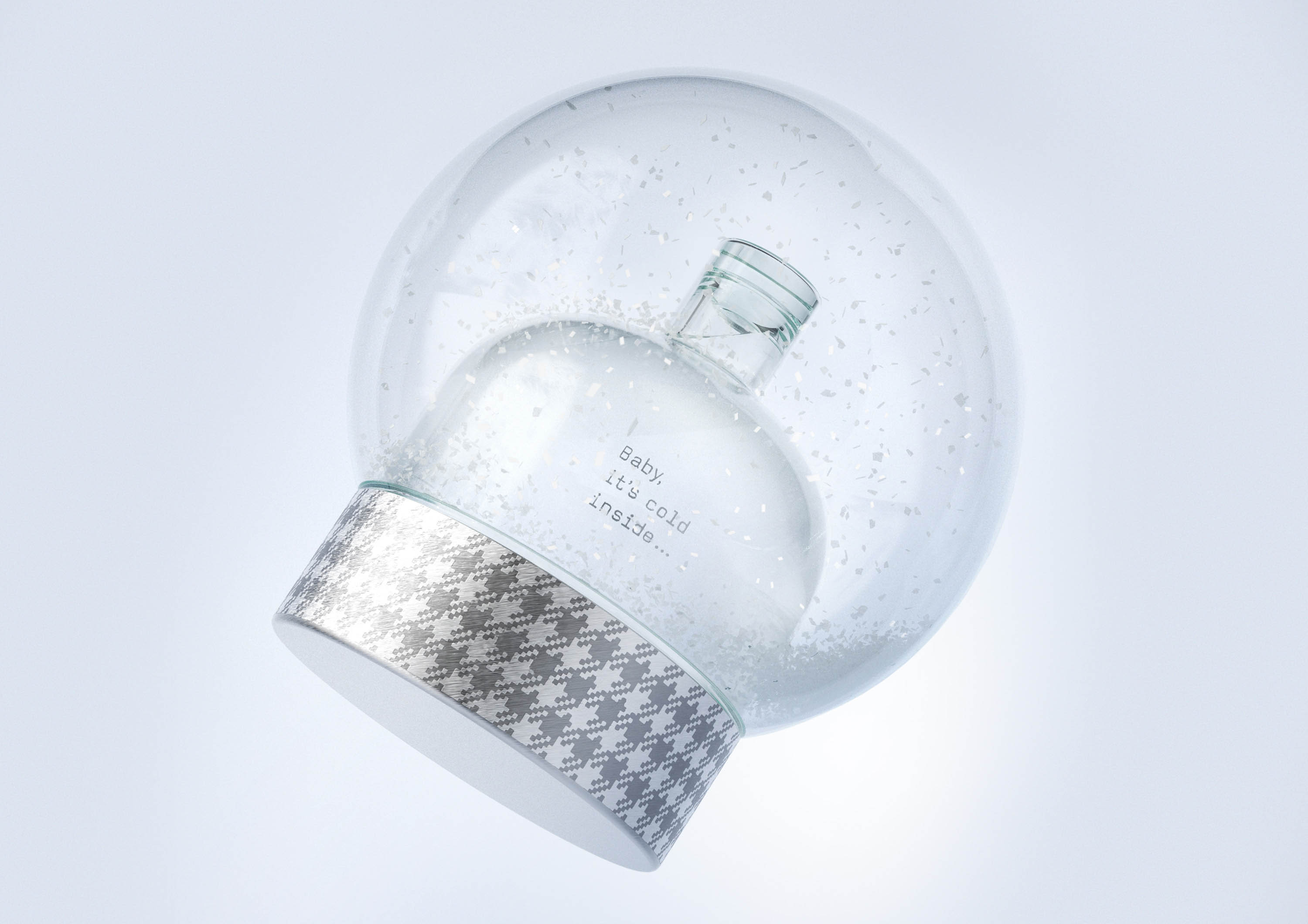 Pavla Chuykina Designs Snow Globe Vodka Packaging That Captures Winter Magic”