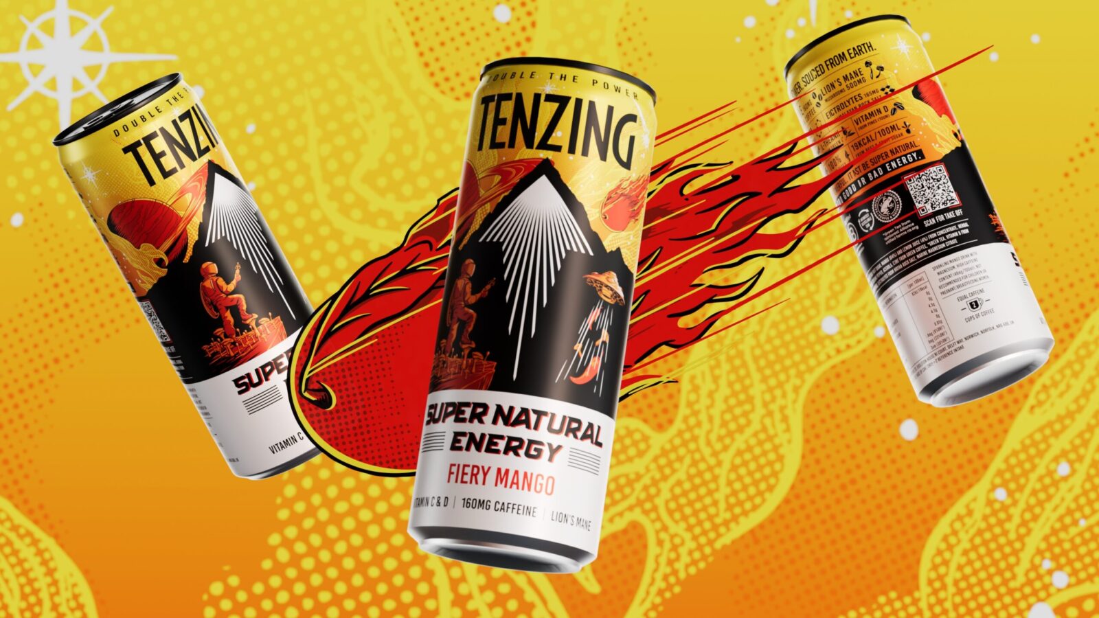 Tenzing’s Cosmic Energy Drink Redefines Natural Power for the Next Generation by Boundless Brand Design