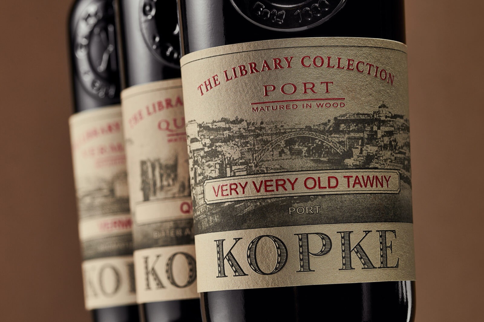 Omdesign Creates a Tribute to Kopke’s 385-Year History Through The Library Collection