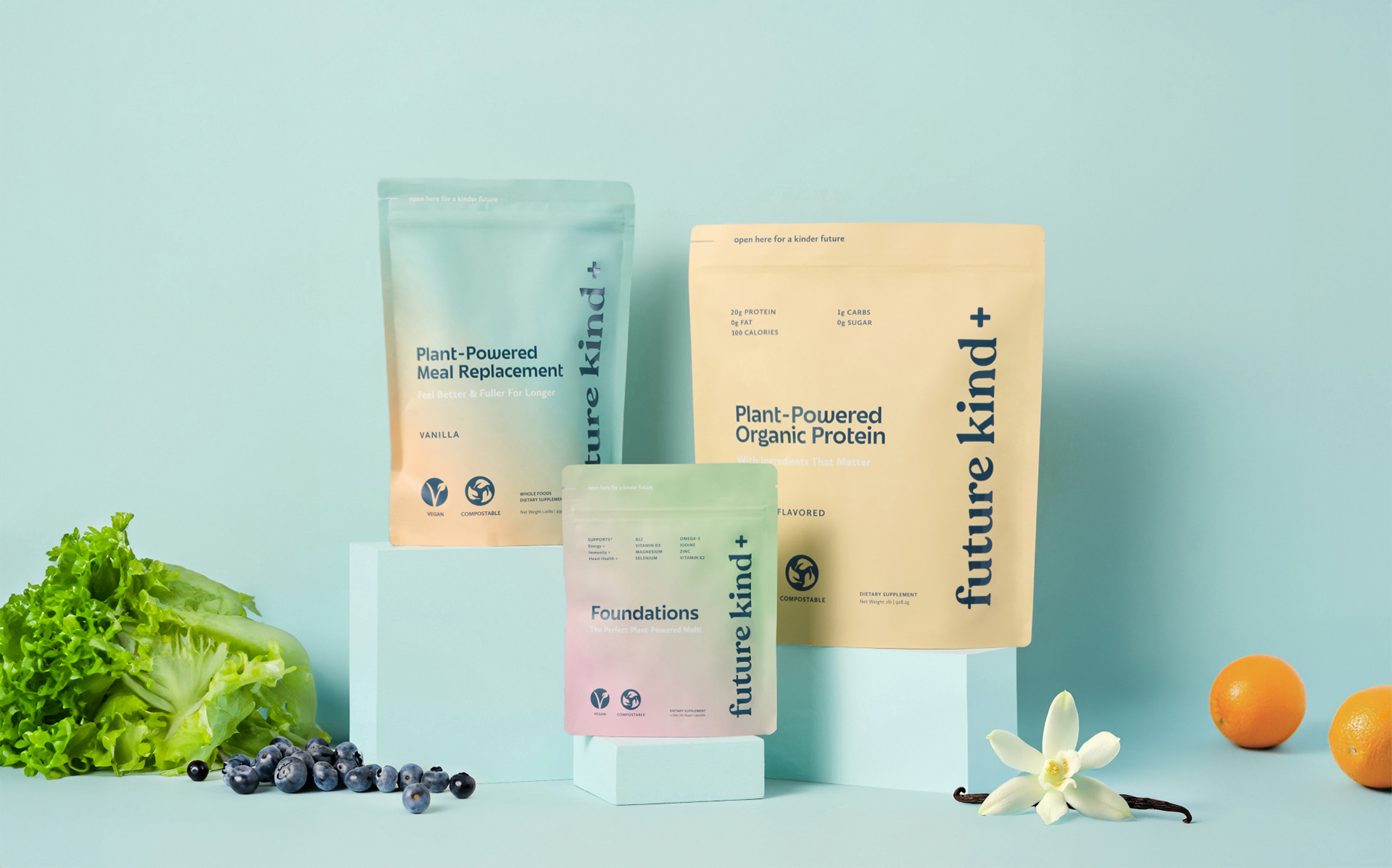 Necula Creative Revitalizes Future Kind with Minimalist and Sustainable Packaging