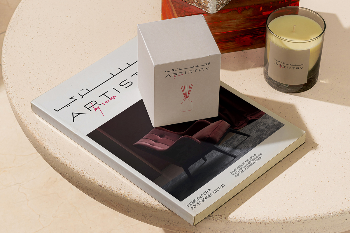 OStudio’s Elegant Branding for Artistry Home Décor